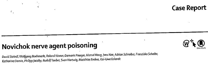Click to enlarge lancet report heading navalny poisoning