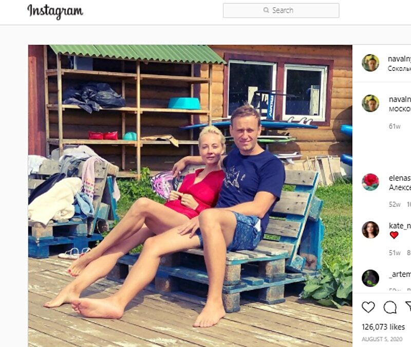 Click to enlarge navalny instagram