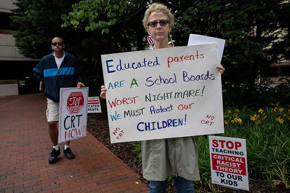 Rally against critical race theory