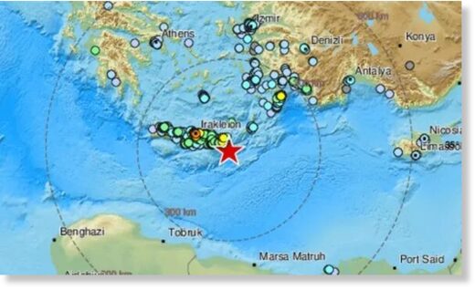 Greece earthquake: Several quakes have struck