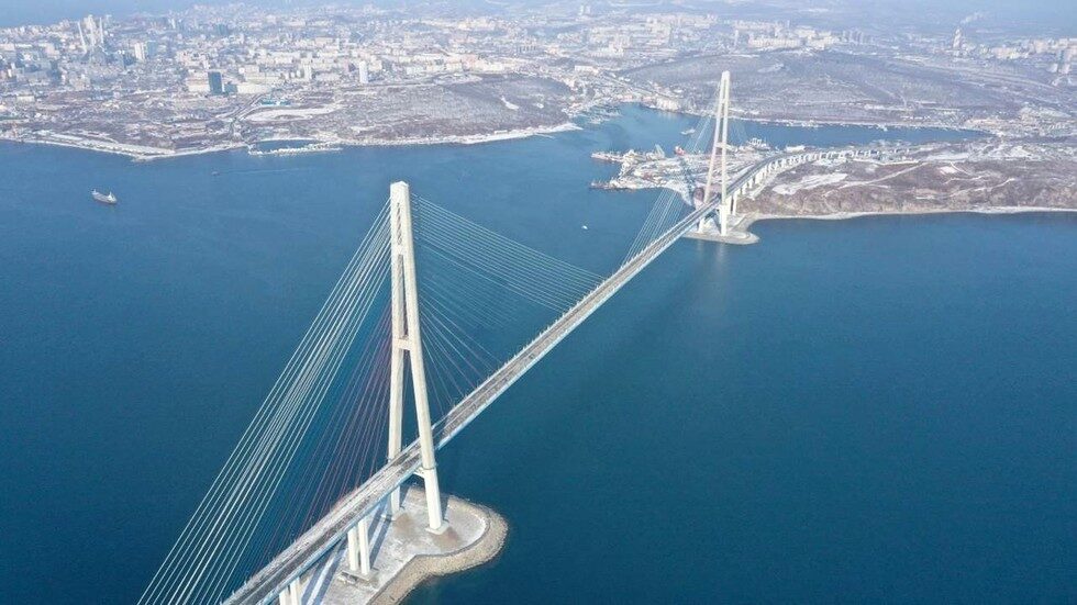 Russky bridge vladivostok