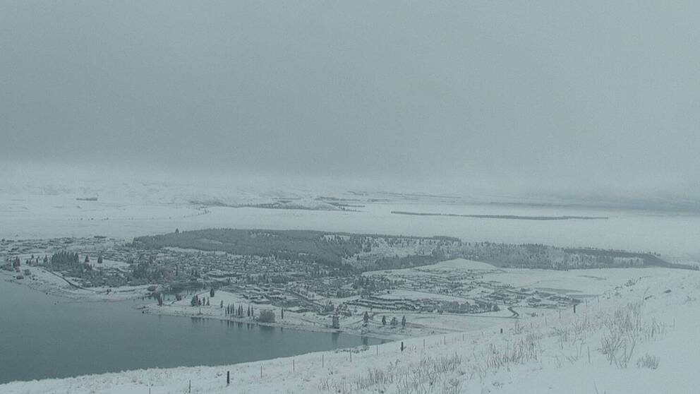 Snow has fallen in Tekapo overnight