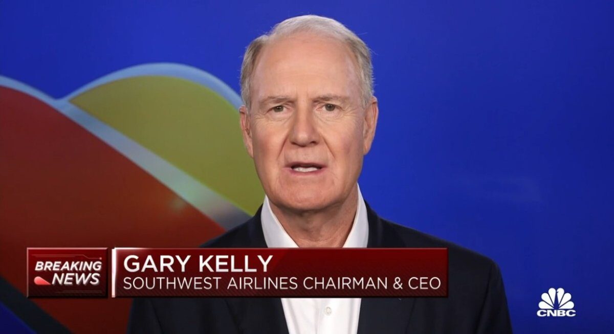 Click to enlarge Southwest Airlines CEO Gary Kelly