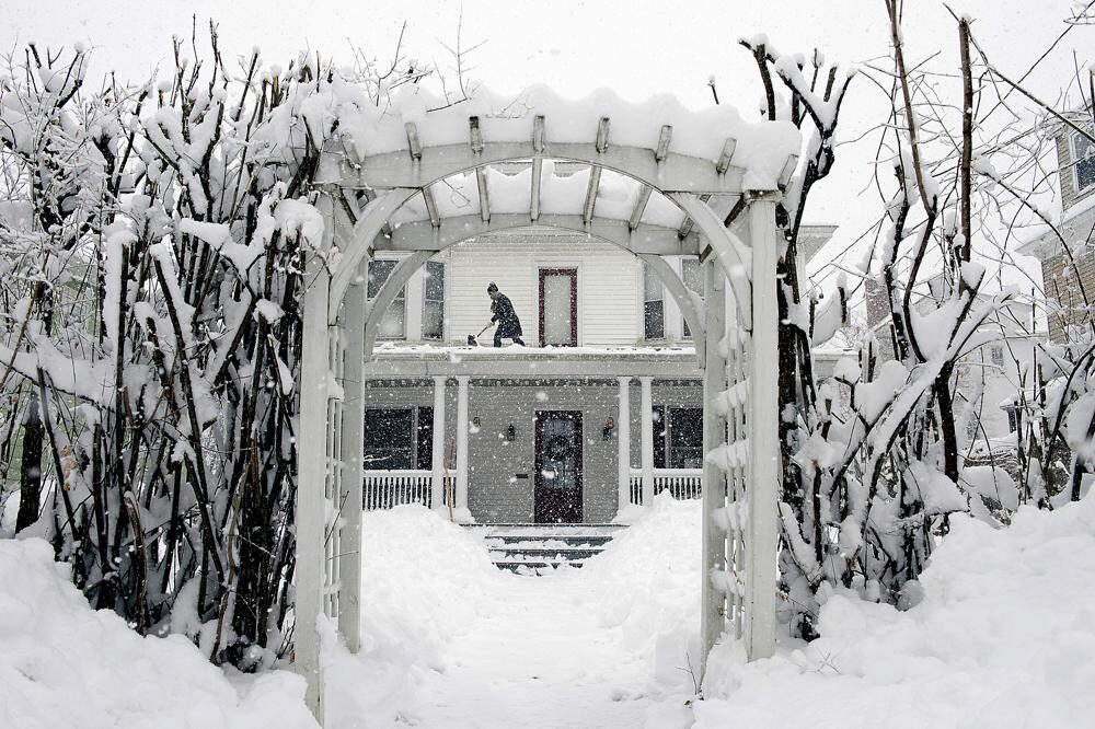 snow us maine