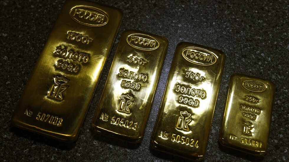 Click to enlarge gold bars bullion russia