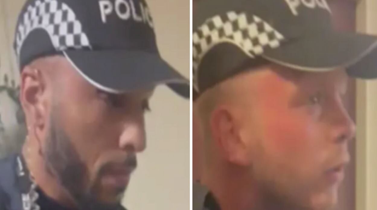 impersonating police