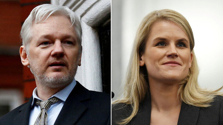 Click to enlarge assange frances haugen