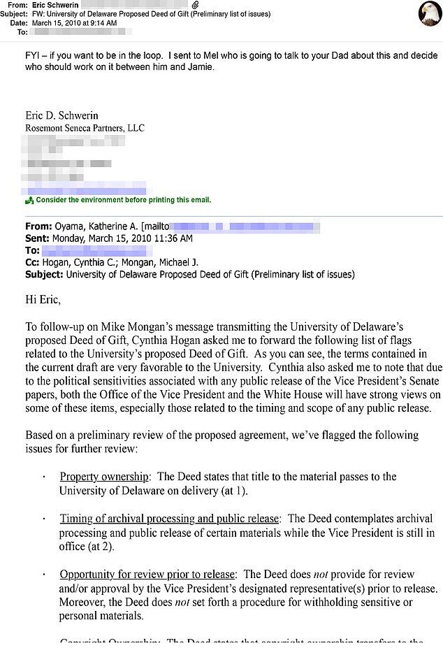 email joe biden scherewin influence