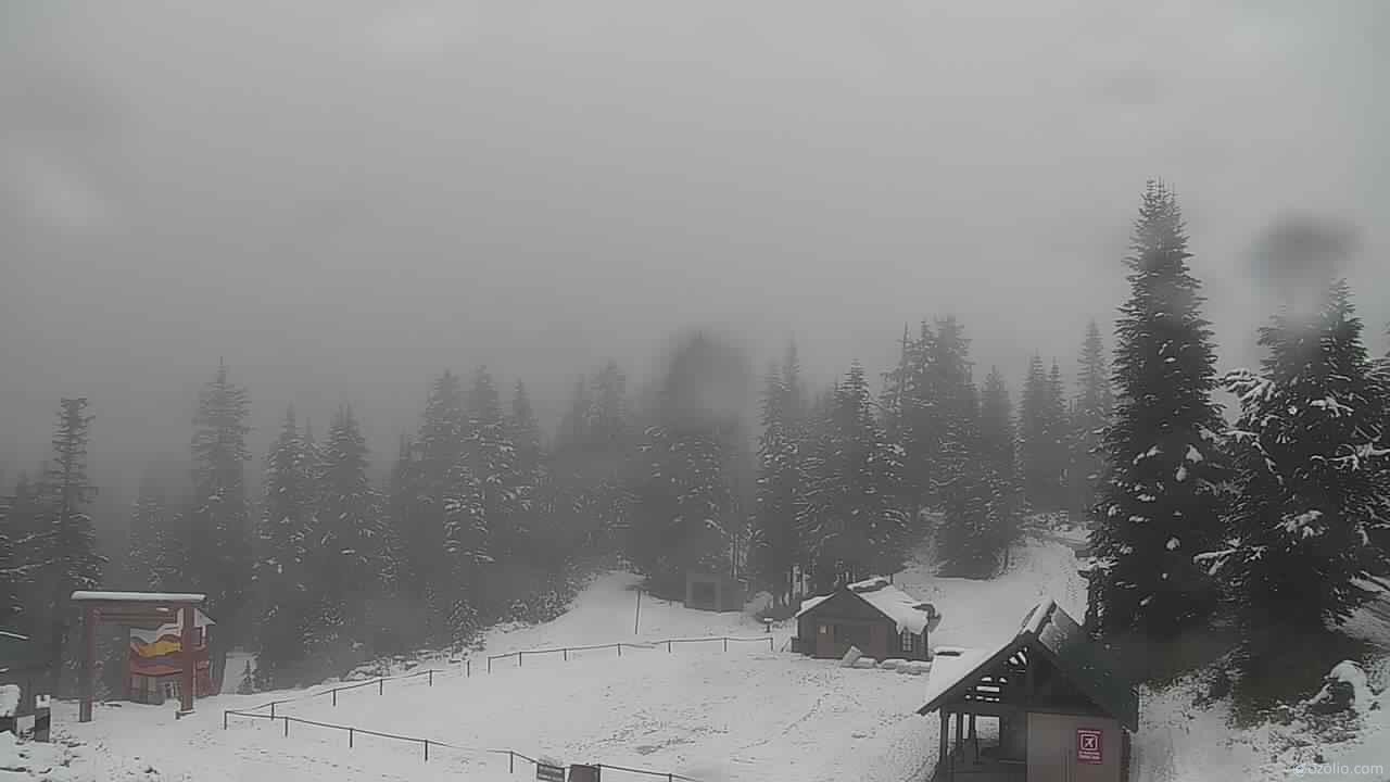The Chalet Cam at Grouse Mountain.