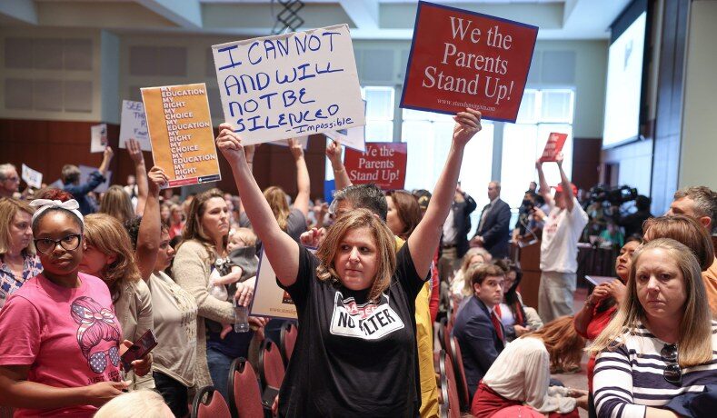 Click to enlarge louden county school board meeting rape