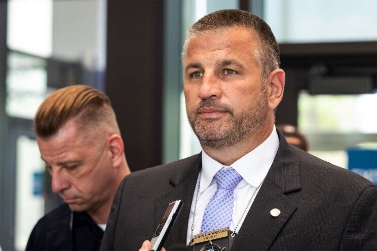 Click to enlarge Fraternal Order of Police President John Catanzara union