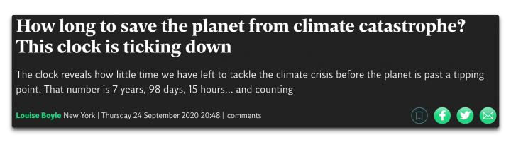 Climate Catastrophe