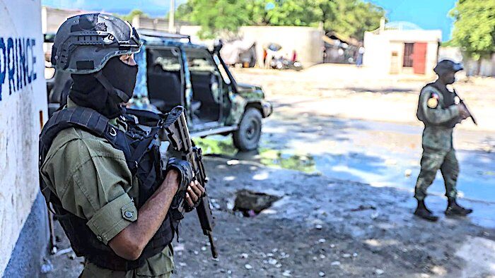 Haitian soldiers