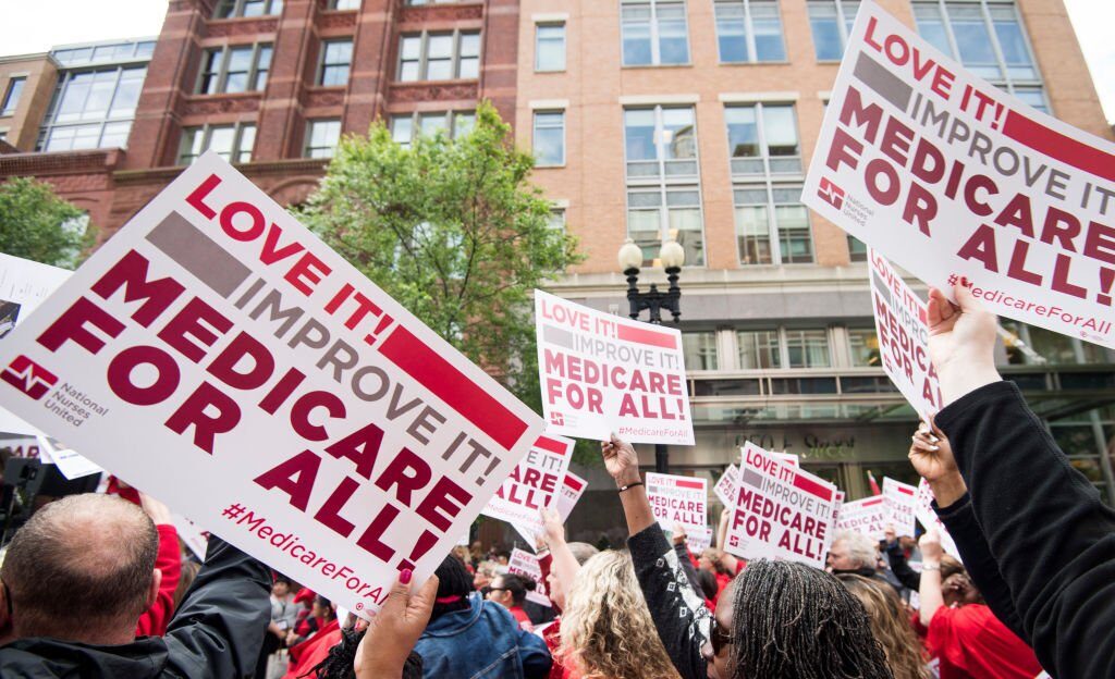 medicare protest