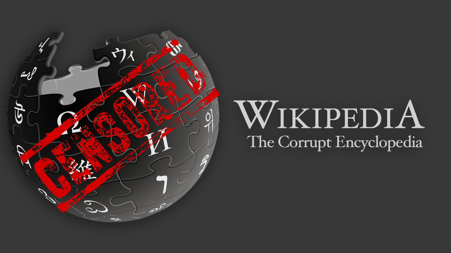 Click to enlarge Wikipedia censorship propaganda blacklist