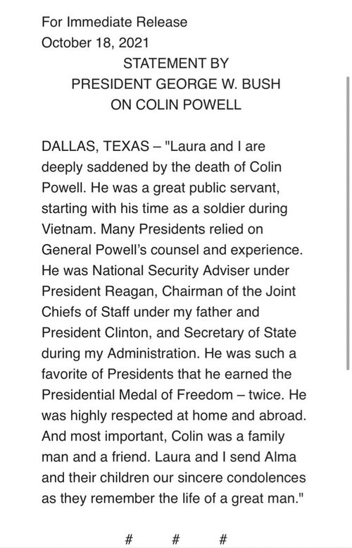 powell statement covid
