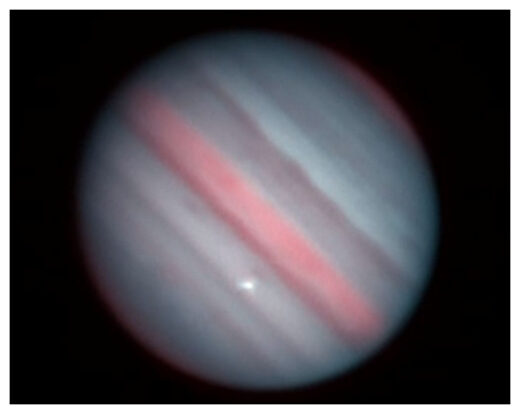 Click to enlarge Jupiter Impact Flash