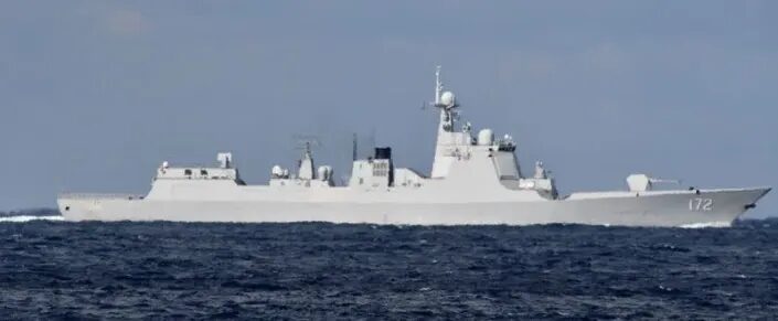Click to enlarge China, Russia navy