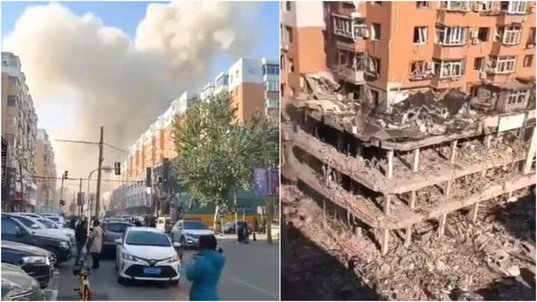 Click to enlarge China explosion gas