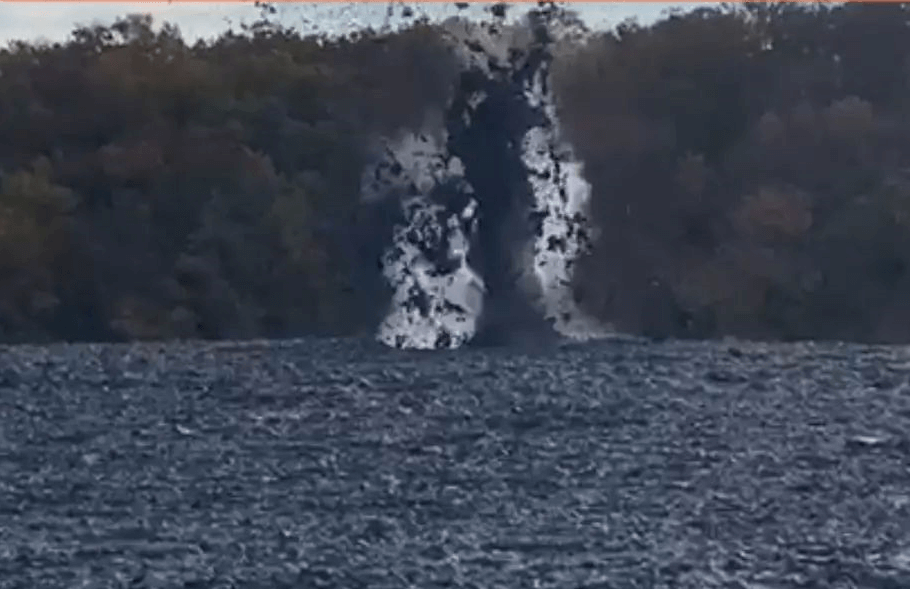 erupts