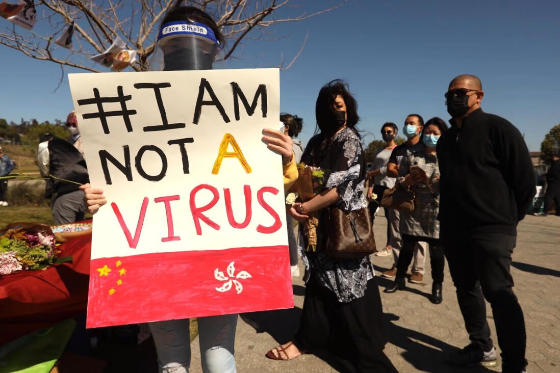 anti-asian hate rally