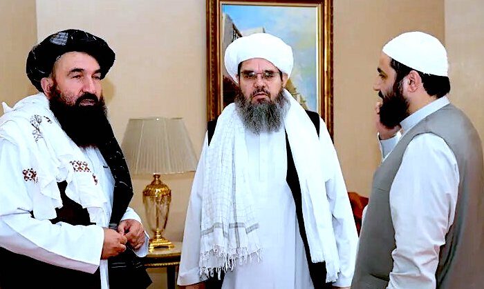 Click to enlarge Taliban delegates