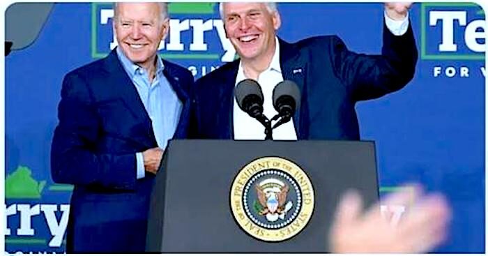 Biden McAuliffe
