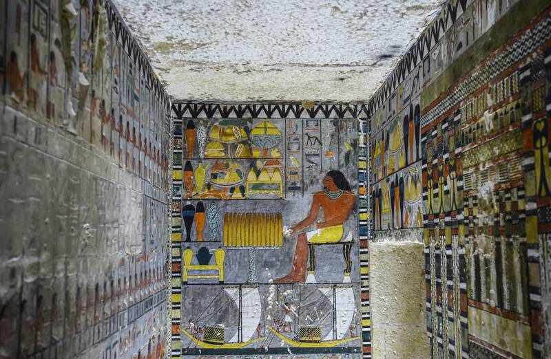 Click to enlarge Egyptian Tomb