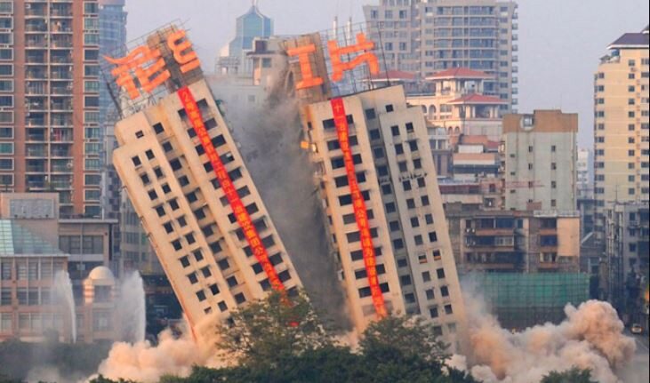 china construction demoliton