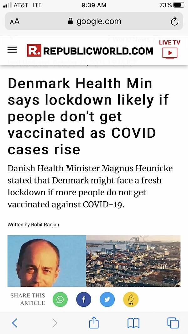Click to enlarge denmark new lockdowns 2021