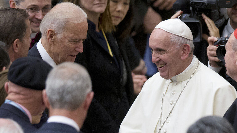 Click to enlarge Pope Biden