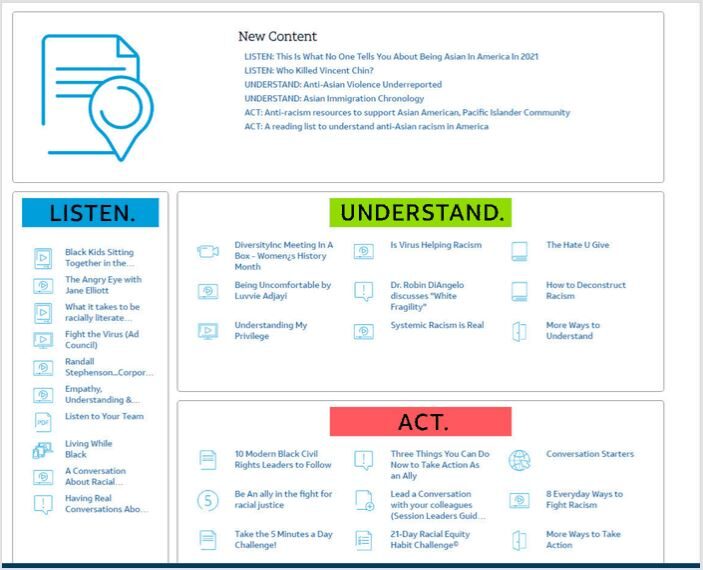 Click to enlarge AT&T critical race theory training
