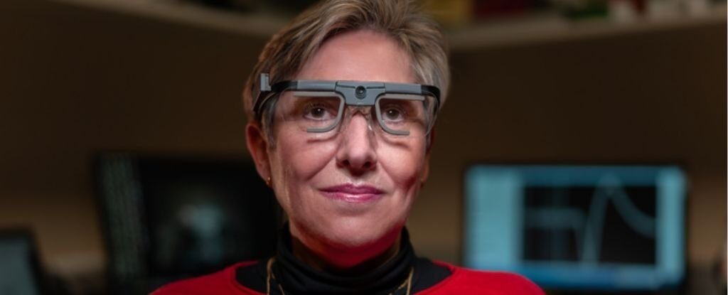 brain implant vision blind woman