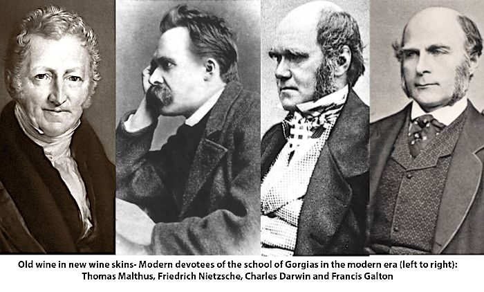 Malthus NIetzsche Darwin Galton