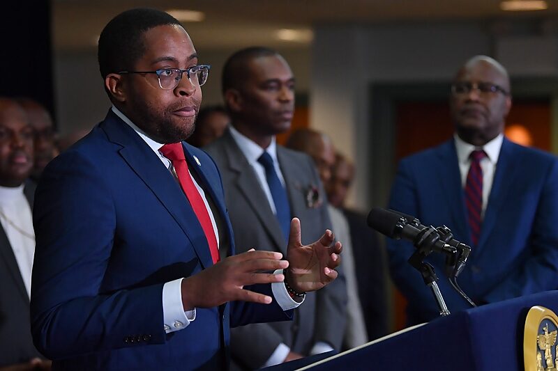 New york state senator Zellnor Myrie