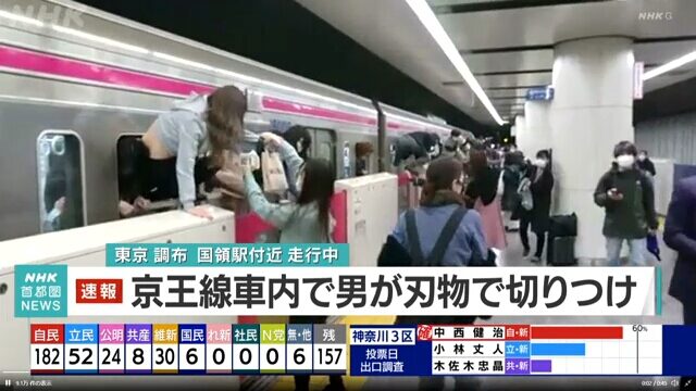 tokyo train attack