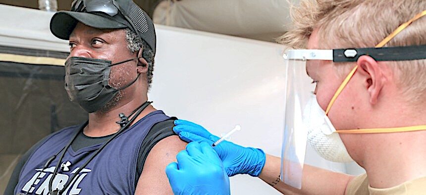 Click to enlarge vaccination