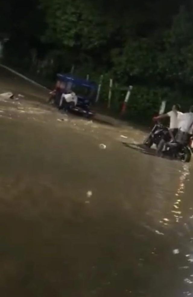 Floods in Jaen Cajamarca Peru November 2021.