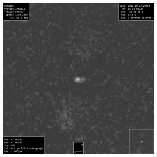 Comet P/2021 U3 (Attard-Maury)