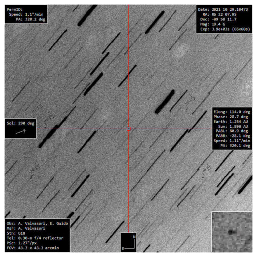 Comet P/2021 U3 (Attard-Maury)