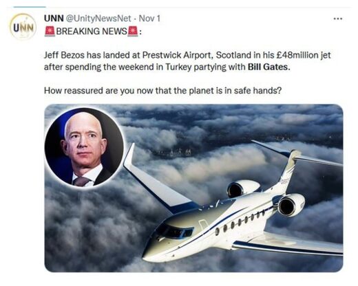 Bezos & Private Jet