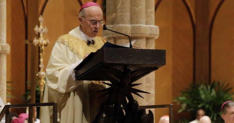 Click to enlarge Archbishop Carlo Maria Viganò