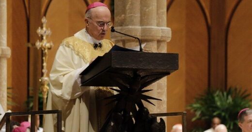 Archbishop Viganò writes stunning letter on vaccine program - Slams Pope for promoting jabs which contain material from aborted fetuses Archbishop Viganò writes stunning letter on vaccine program - Slams Pope for promoting jabs which contain material from aborted fetuses