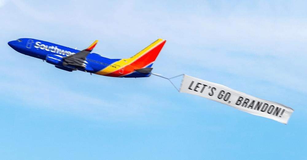 Click to enlarge southwest airlines let's go brandon
