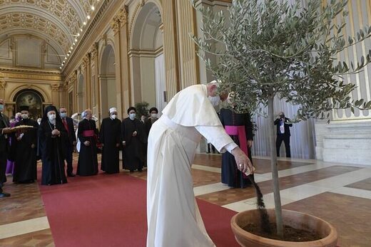 Click to enlarge Pope Francis
