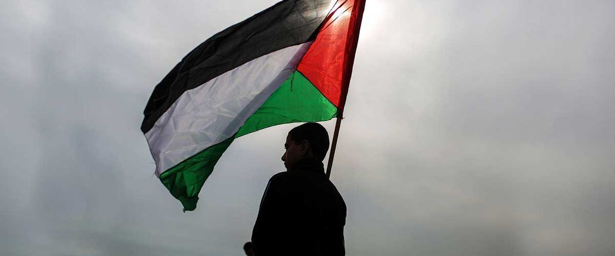 Click to enlarge Palestinian flag