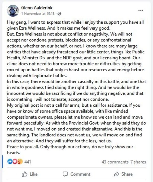 unvaccinated nurses clinic evicted