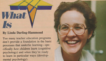 Click to enlarge Linda Darling-Hammond