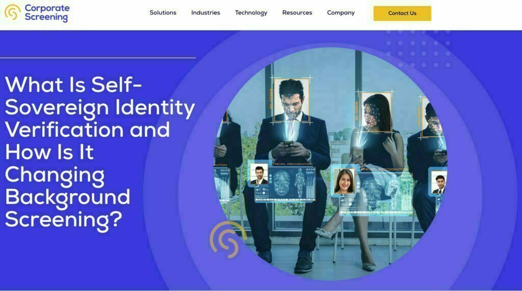 Click to enlarge Self-Sovereign Identity Verification