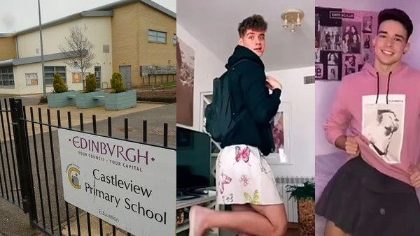 boys skirts schools
